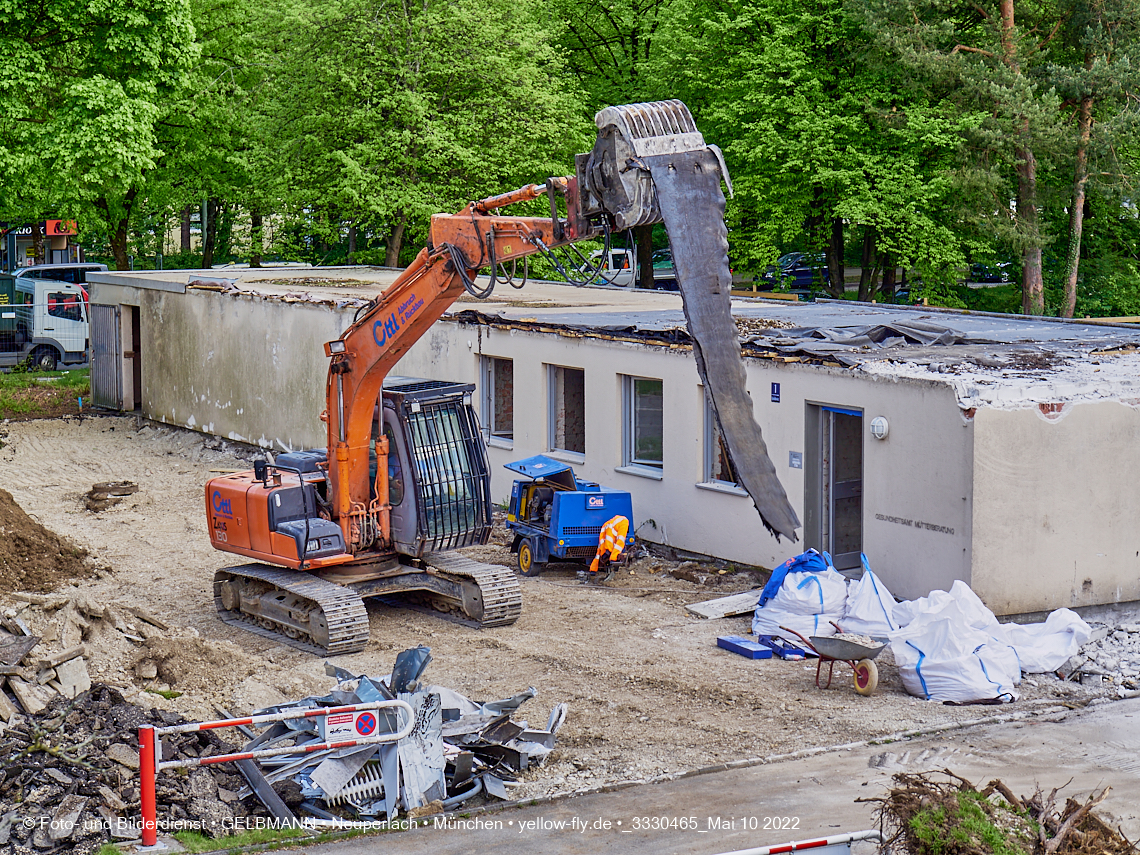 10.05.2022 - Baustelle am Haus für Kinder in Neuperlach